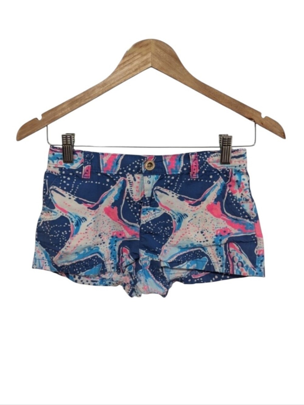 Lilly Pulitzer Girl's Starfish Shorts Size 10